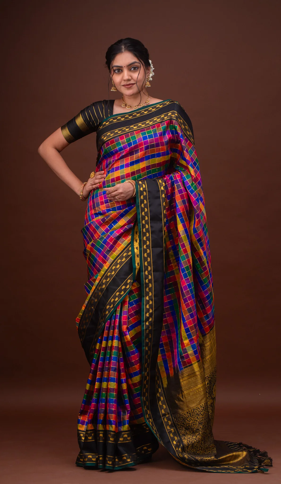 Little Krishna Divine Heritage Saree